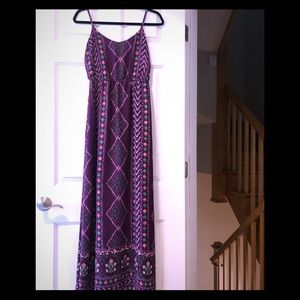 Skies Are Blue,  Long Maxi Dress